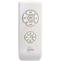 OKLAHOMA Noir & Bois - Ventilateur de plafond Ø137cm 100W + éclairage LED