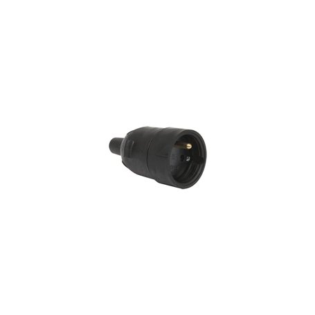 CEBA Fiche Femelle 16A 250V 2P+T NF - Caoutchouc - IP44