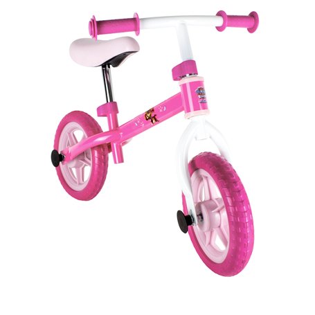 Draisienne Enfant Métal Pat Patrouille - Rose/Blanc - Selle et guidon ajustable - Pneus increvables - Dès 3 ans - D'arpèje - OPA