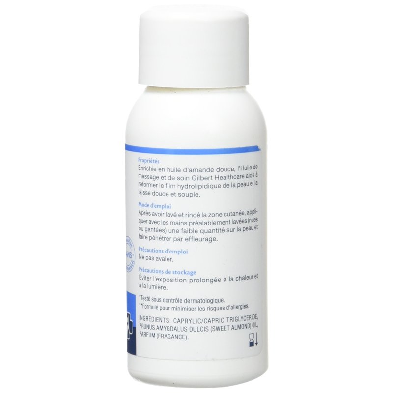 Image secondaire de GILBERT HEALTHCARE Huile de Massage Flacon Individuel 50 ml