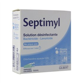 Gilbert Septimyl Solution Désinfectante Chlorhexidine Aqueuse 0