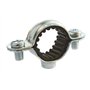 Collier de fixation isophonique en acier nickelé pour tube Ø20 mm - Sachet de 5 pièces - Réduit la transmissi