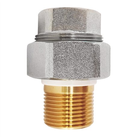 SOMATHERM FOR YOU - Raccord isolant diélectrique F20/27(3/4'') - M20/27 (3/4'') - Evite les courants vagabonds - Protège la cuve