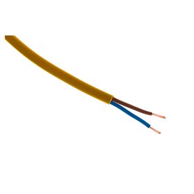 Câble d'alimentation électrique H03VVH2-F 2x 0