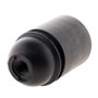Zenitech - Douille lisse sans bague - E27 - noir
