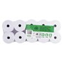 Exacompta - Réf. 5770120V - Lot de 10 bobines pour machine à calculer et caisses - largeur 57 mm x diamètre 70 mm - mandrin 12 m