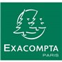 Exacompta - Réf. 5770120V - Lot de 10 bobines pour machine à calculer et caisses - largeur 57 mm x diamètre 70 mm - mandrin 12 m