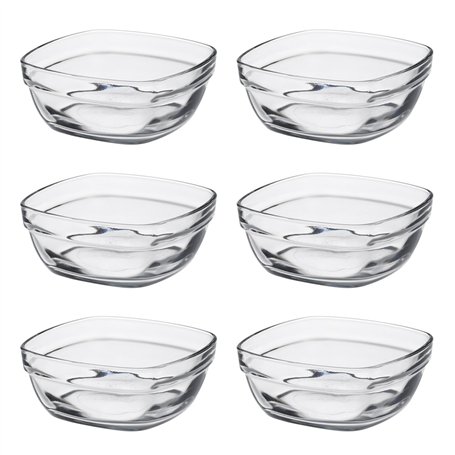 DURALEX LOT6 COUPELLE ONDINECARRE 11 CM
