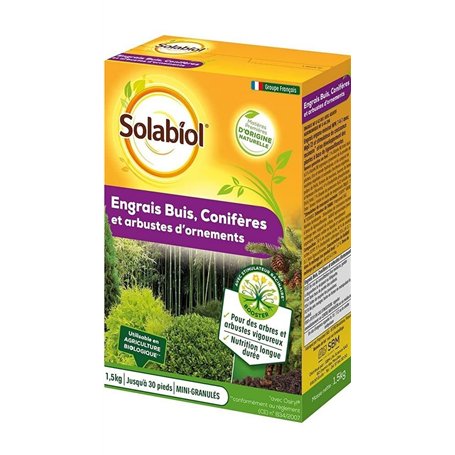 SOLABIOL Engrais Conifères et Arbustes d'ornement - 1
