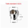 Economiseur D'Eau Pour Douche, Réducteur Limiteur Débit Au Choix 4L-6L-8L/Min Garantie Une Economie De 50-70% Sur Votre Consomma