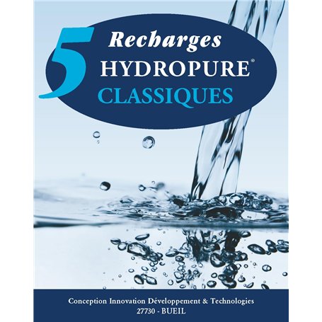 Recharges Universelles Classiques (Boîte de 5)