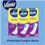 Vania - Protège-Slips Protection Large Parfum Aloe Vera (boîte de 36 pièces) – Protège-lingeries avec neutralisation des odeurs 
