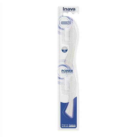 Brossettes Recharges Sensibilite Pour Brosse A Dents Electrique x2 Hybrid Inava