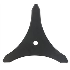 GREENSTAR - Lame 3 Dents Débroussailleuse - Largeur de Coupe : 350 mm - Epaisseur 4 mm - Alésage - 20 mm