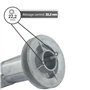 GREENSTAR - Moyeu de Lame pour Tondeuse Stihl, Viking - Remplace Origine Viking 6118-702-5000/6118-702-5001