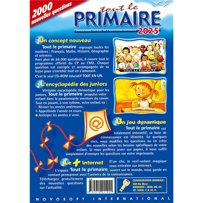 Image secondaire de TOUT LE PRIMAIRE 2025 sur clé USB (Windows 7, 8, 10, 11)