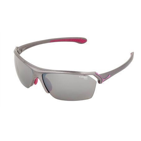 Cébé Wild M Lunettes de Soleil Homme Gris Métallique