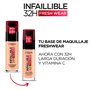 L’Oréal Paris - Fond de Teint Fluide Infaillible 32h Fresh Wear - Tous Types de Peau - Teinte : Beige Peau (130) - 30 ml