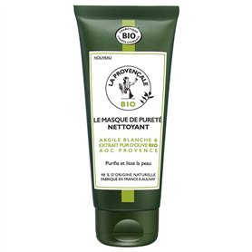 La Provençale – Le Masque de Pureté Nettoyant – Soin Visage Certifié Bio – Huile d’Olive Bio AOC Provence – Pour Tous Types de P