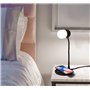 Blaupunkt - MP3990-133 - Lampe de Bureau avec Speaker et Cargeur Induction - Compatible Bluetooth - 3W - Noir