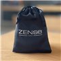 ZENSE - Bracelet de force pour homme en cuir ajustable marron ZB0322