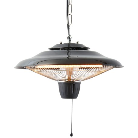 EVATRONIC - Chauffage d'extérieur 2000W - Elément chauffant halogène à suspendre