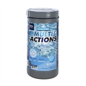 EDG Chlore Multi Actions Piscine - Galets 250g - Pot 1kg - Chlore Multi Fonctions Piscine Longue Durée - EDG by AQUALUX Internat