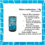 EDG Chlore Multi Actions Piscine - Galets 250g - Pot 1kg - Chlore Multi Fonctions Piscine Longue Durée - EDG by AQUALUX Internat