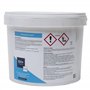 EDG - Chlore Lent Piscine - Désinfecte - Galet 200g - Seau 5 Kg- Action Permanente Longue Durée - Gamme Traitement Et Accessoire