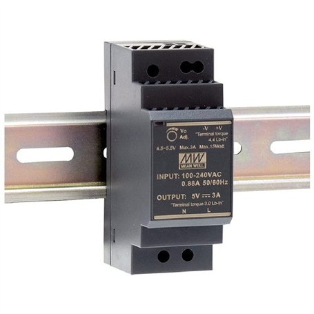 Somfy 9026469 - Module d'alimentation Rail-DIN pour Visiophones V100+