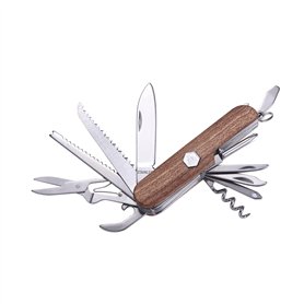 LAGUIOLE - Couteau Multifonctions Manche en Bois de Santal Rouge