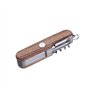 LAGUIOLE - Couteau Multifonctions Manche en Bois de Santal Rouge