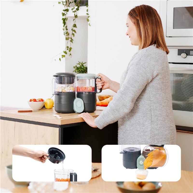 Image secondaire de Babymoov Nutribaby One Robot Cuiseur Bébé Multifonctions 4 en 1