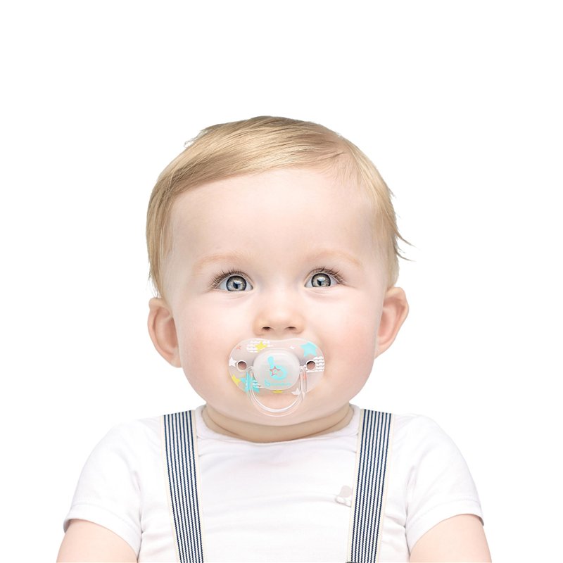 Image secondaire de BADABULLE Phosphorescente Pack de 2 Sucettes Réversibles 6-12 Mois