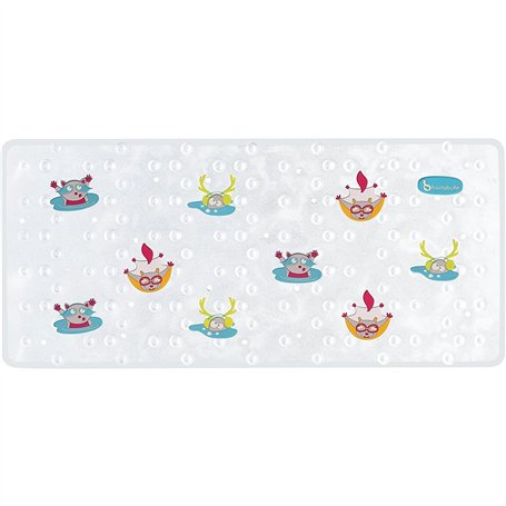 Badabulle B023008Tapis de bain extra long motif animaux de la montagne
