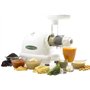 Omega 8224 Extracteur de Jus Blanc 36,8 x 16,5 x 39,4 cm