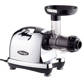 Omega 8226 Extracteur de Jus Chromé 36
