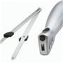 FISHTEC Couteau Electrique de Cuisine Sans Fil Easy Cut Plus - Avec Chargeur et Support en Bois - 2 Lames - Idéal pour découper 
