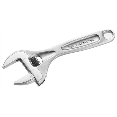 FACOM - Clé à Molette Courte 6 cm - 113AS.6C - Tête plus Fine pour Grande Capacité d’Ouverture max 41 mm - Mâchoire Mobile - Clé