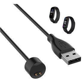 PHONILLICO Chargeur Compatible avec Xiaomi Mi Band 5-6 et 7 - Cable USB Remplacement Adaptateur Charge Montre