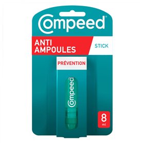 Compeed - Stick Anti-Frottements - Anti-Ampoules - Protége des frottements excessifs - Invisible - Ne tache pas