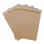 Lot de 5 grandes Pochettes à Soufflet Kraft Armé solide B4+A4+C4+ 135 gr: 280 X 365 x 30 mm pour A4+, renforcées, résistantes et