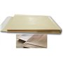 Lot de 5 grandes Pochettes à Soufflet Kraft Armé solide B4+A4+C4+ 135 gr: 280 X 365 x 30 mm pour A4+, renforcées, résistantes et