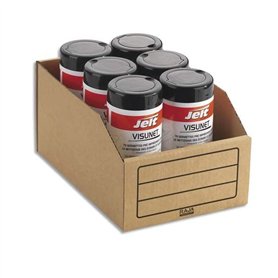 EMBALLAGE Paquet de 50 bacs … bec de stockage en carton brun - Dimensions : L20