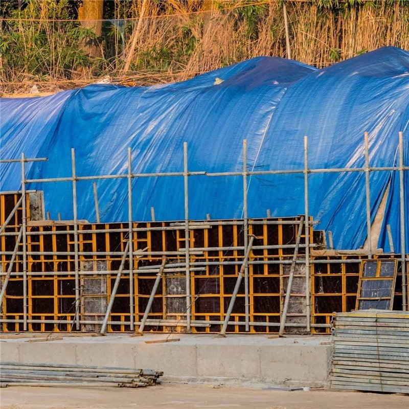 Image secondaire de Bâche Piscine 150 g/m² - 6 x 10 m - Couverture Piscine sans Filet écoulement - bache imperméable - baches Piscine