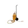 KEMPER - Desherbeur pro tuyau 5 m bruleur 60 mm Allume gaz + détendeur propane inclus + chariot à roues pour bouteille gaz