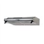 BELDEKO - Hotte Casquette/Visière 60 cm INOX 240 m3/h 2 Filtres à charbon