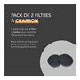 BELDEKO - Hotte Casquette/Visière 60 cm NOIR 240 m3/h 2 Filtres à charbon