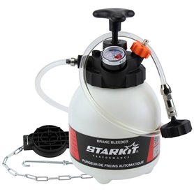 Purgeur de Frein (3 litres) avec adaptateurs multimarques. Purgeur Liquide de Frein | Purgeur de Frein Voiture QUALITÉ Professio