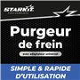 Purgeur de Frein (3 litres) avec adaptateurs multimarques. Purgeur Liquide de Frein | Purgeur de Frein Voiture QUALITÉ Professio
